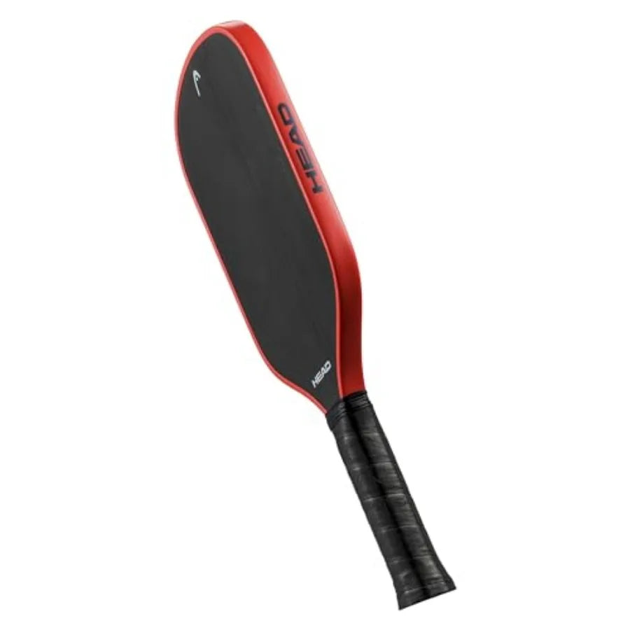 Black and red paddle with 'HEAD' branding on a white background