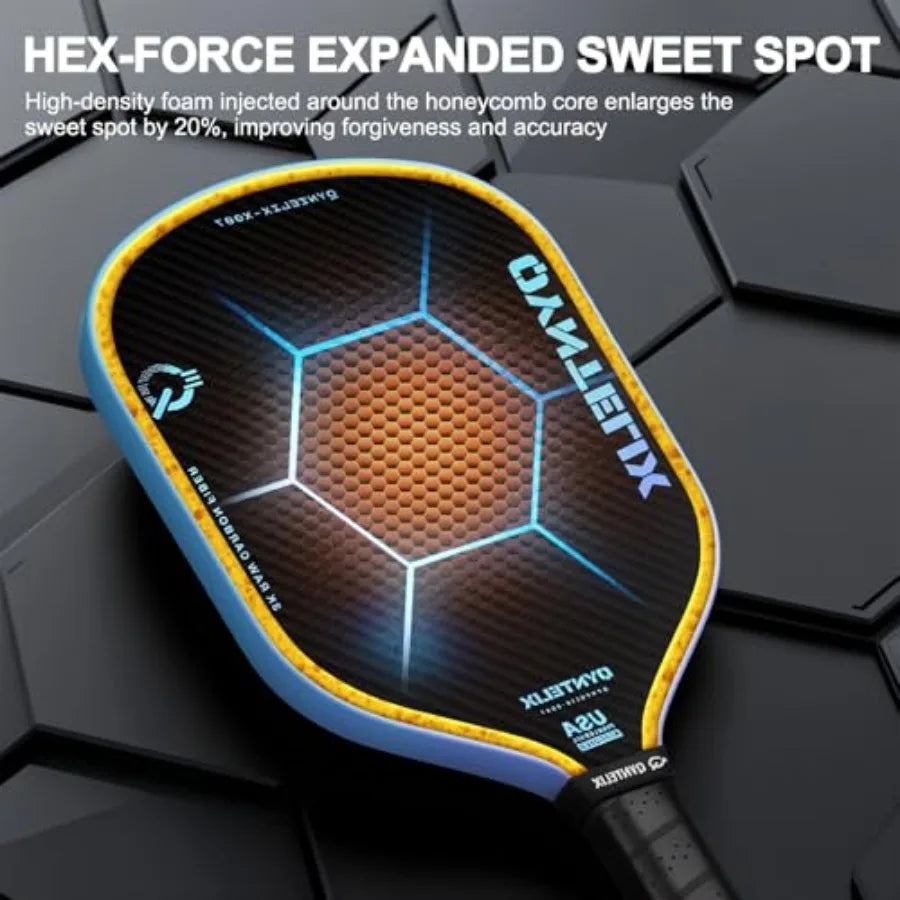 16mm Carbon Fiber Pickleball Paddle