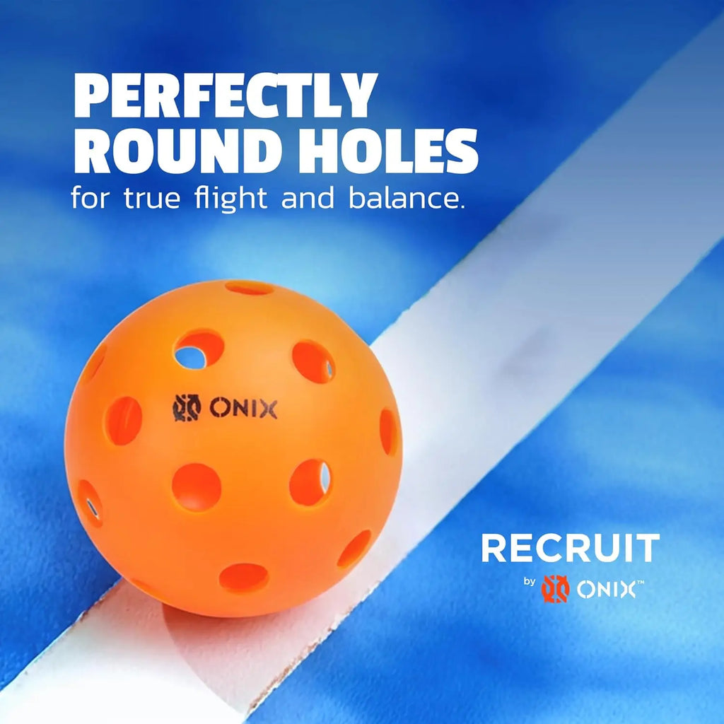 Indoor Pickleball Balls (3-Pack)