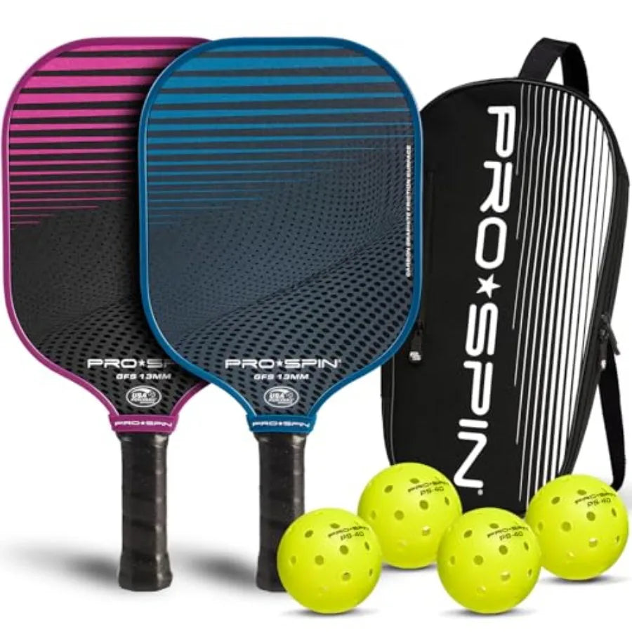 Carbon Fiber Paddle Set with Balls