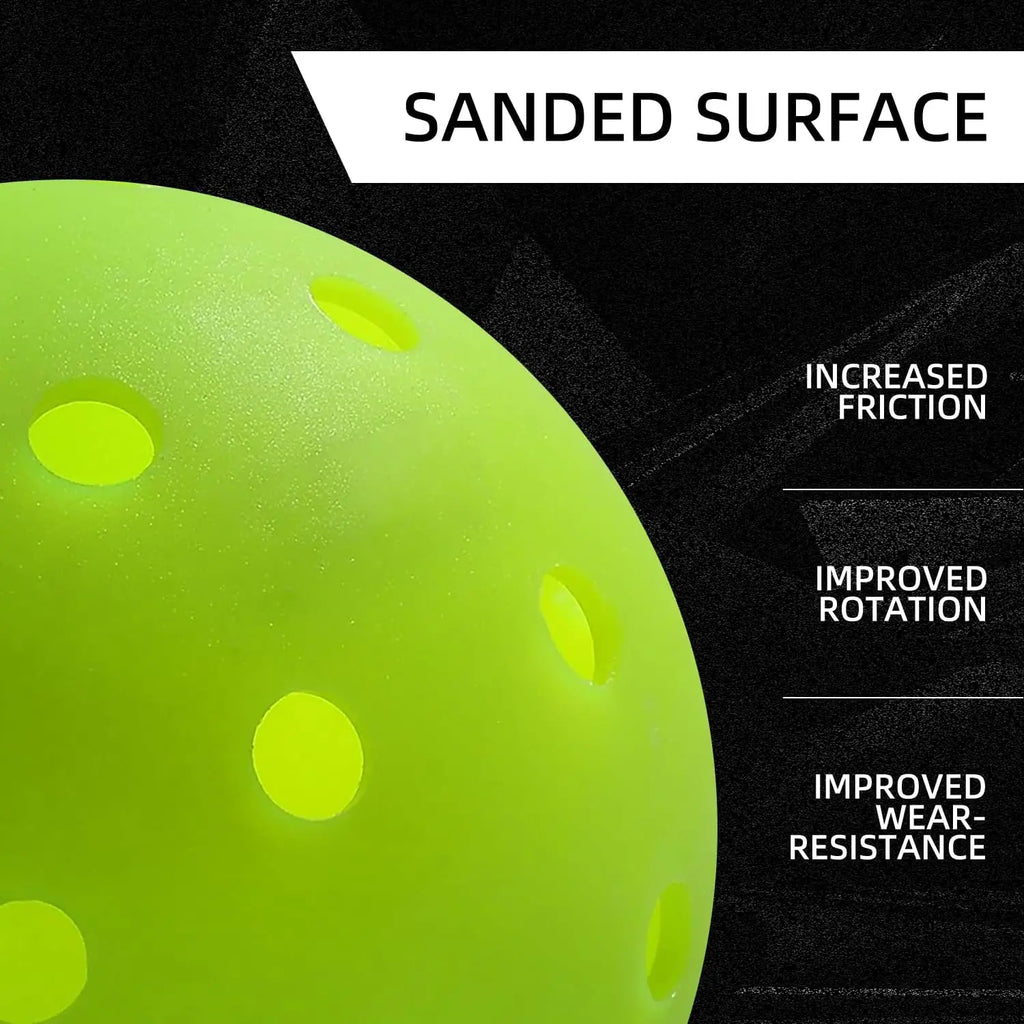 40-Hole Pickleball Balls