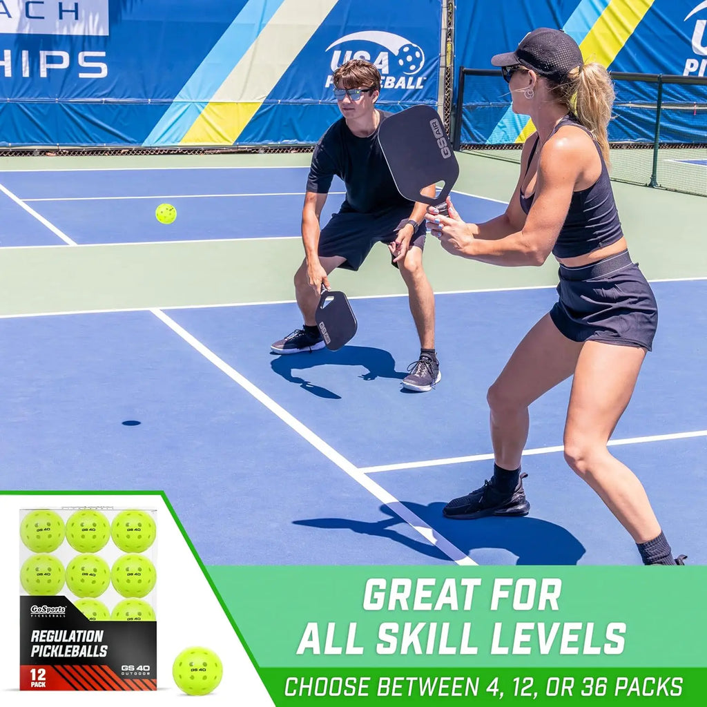 40-Pack Outdoor Pickleballs