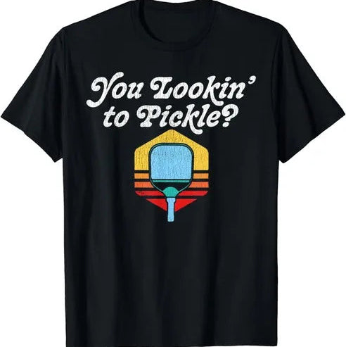 Retro 80s Pickleball T-Shirt