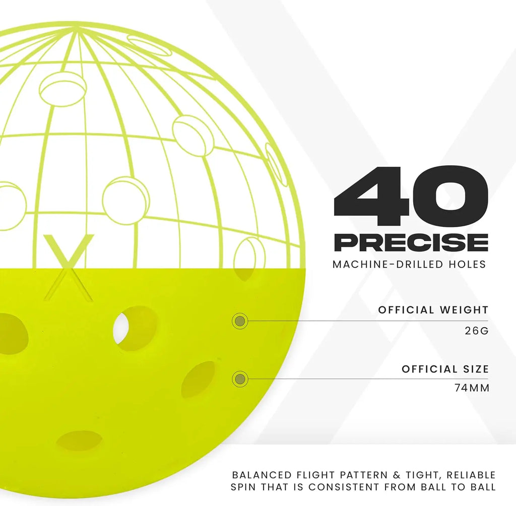 X-40 Outdoor Pickleballs
