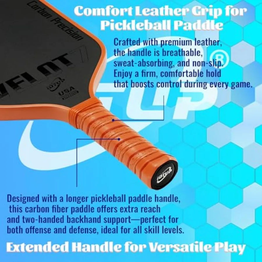 16mm Carbon Fiber Pickleball Paddle