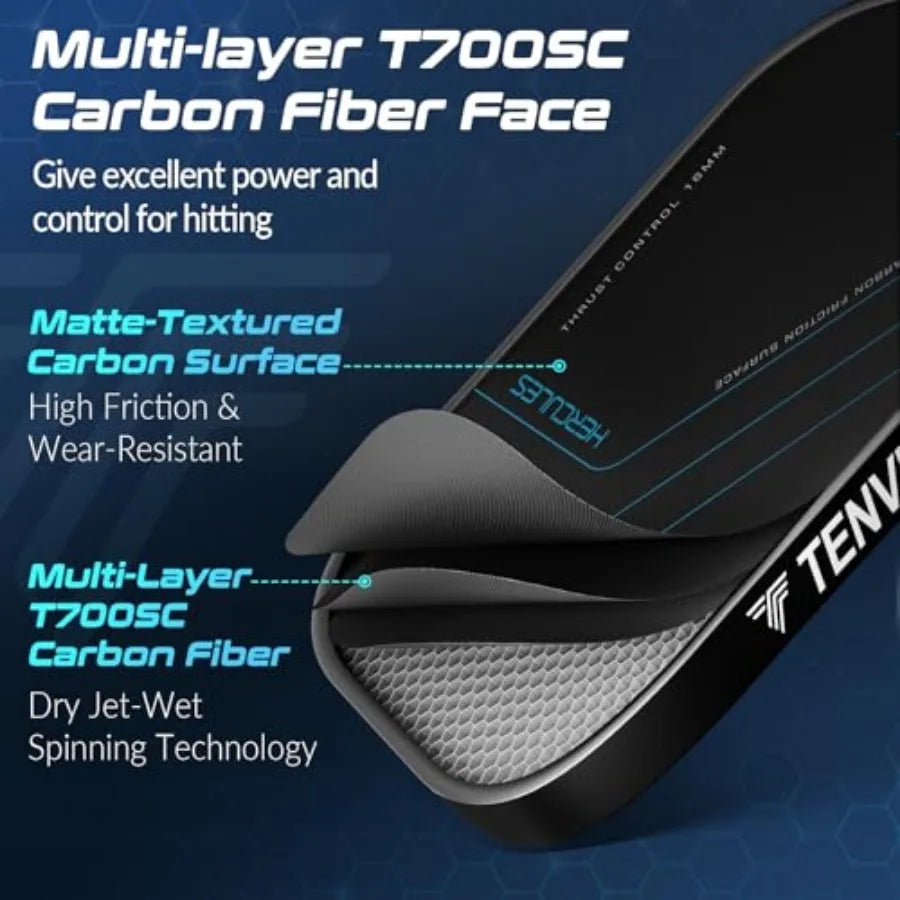 TENVINA T700SC Textured Carbon Paddle