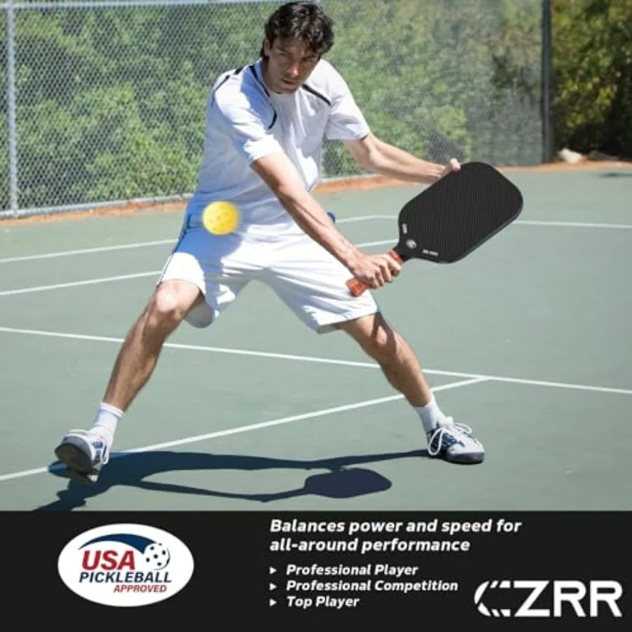 3K Raw Carbon Pickleball Paddle