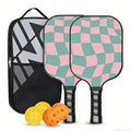 Fiberglass Paddle Set with Balls & Bag
