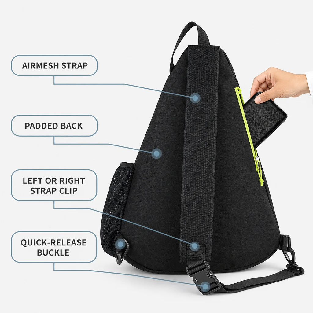 Pickleball Backpack with Fence Hook