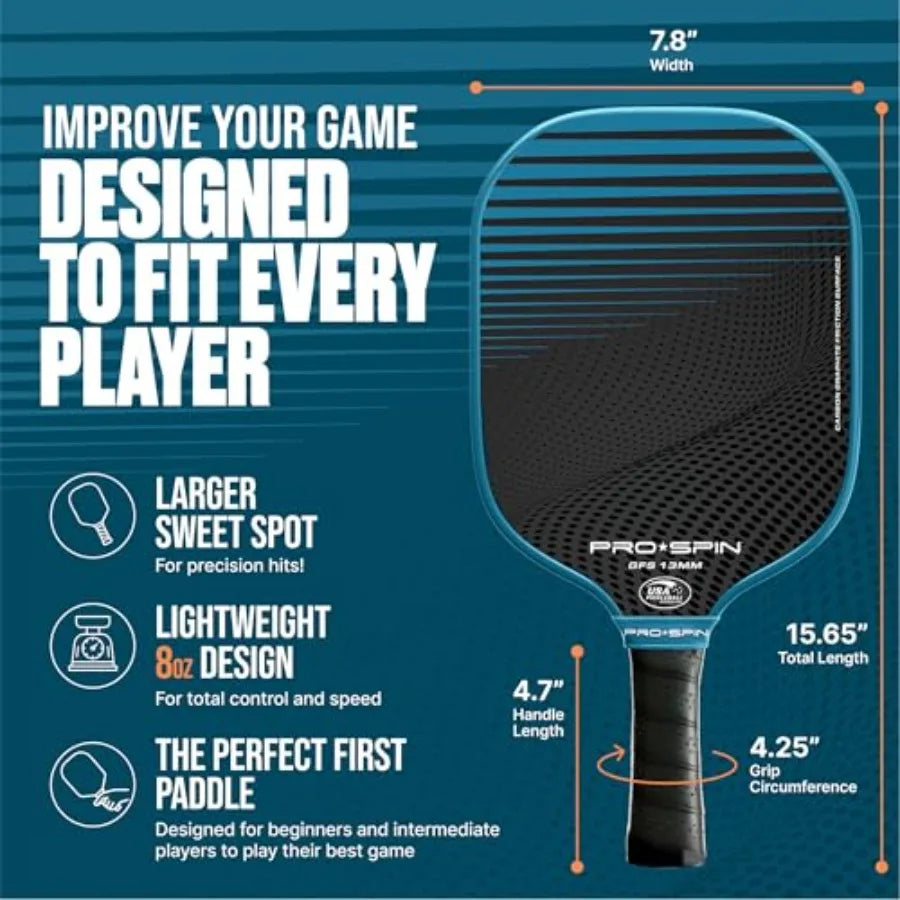 Carbon Fiber Paddle Set with Balls