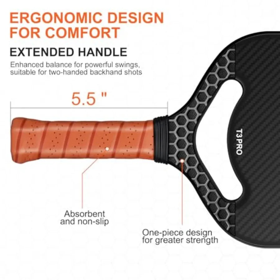 Carbon Fiber Aero Pickleball Paddle