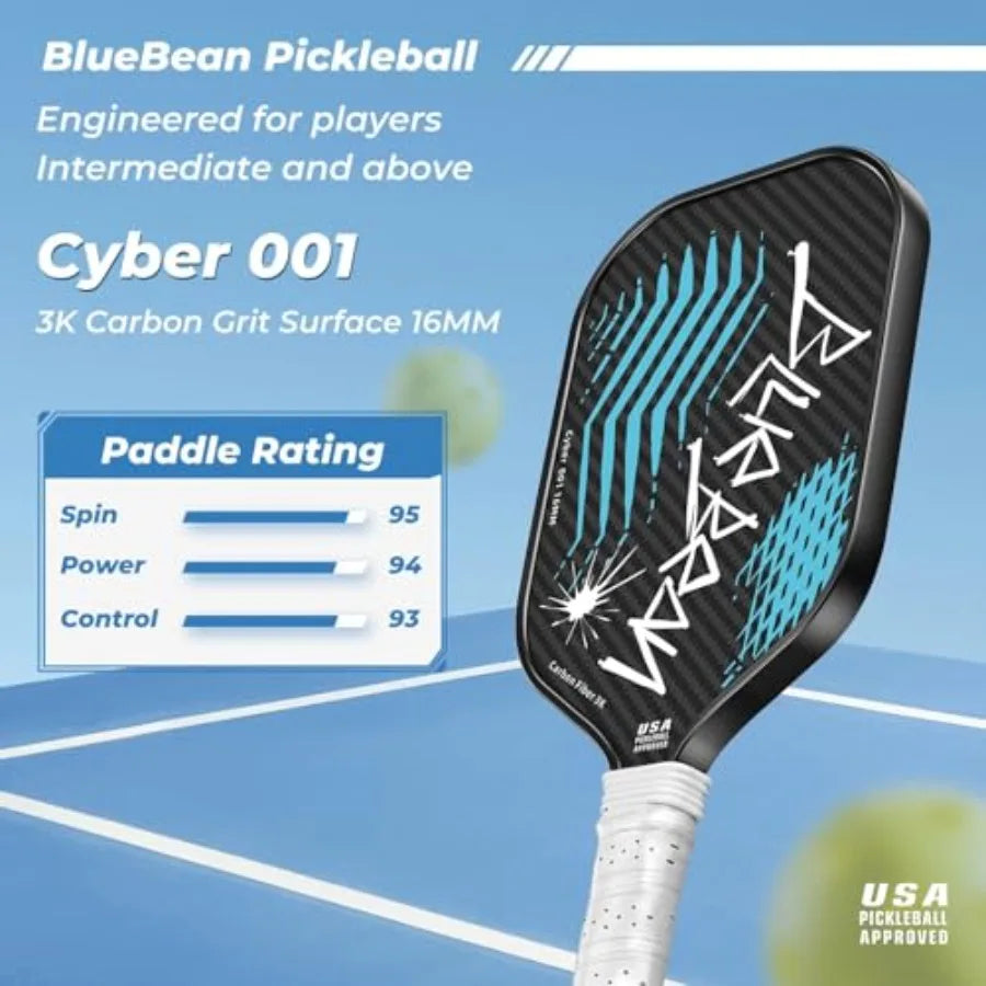 USAPA Carbon Fiber Pickleball Paddle
