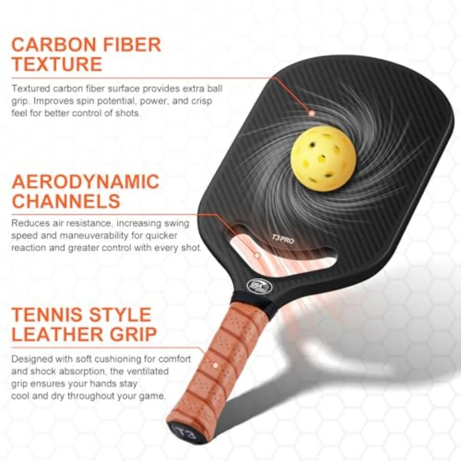Carbon Fiber Aero Pickleball Paddle