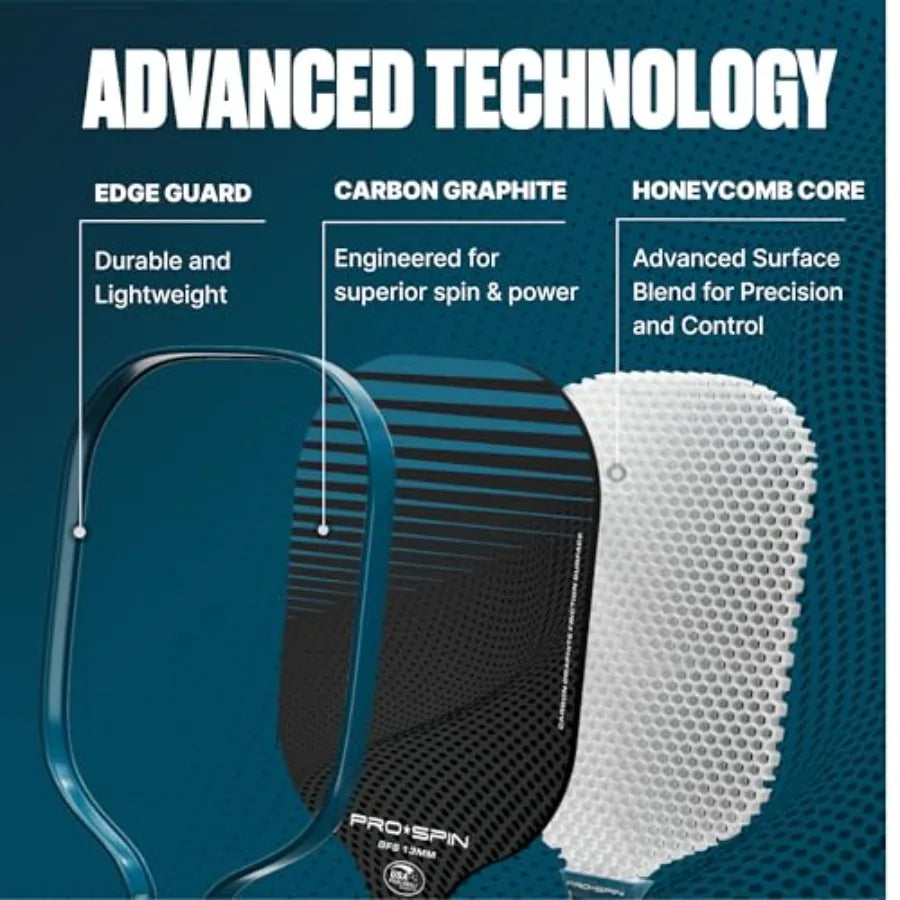 Carbon Fiber Paddle Set with Balls