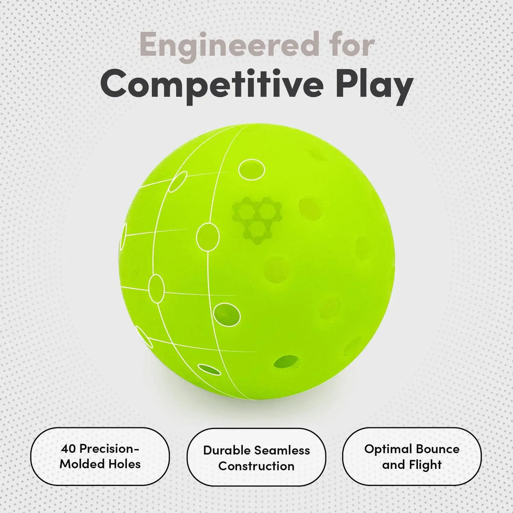 40-Hole Outdoor Pickleball Balls