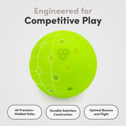 40-Hole Outdoor Pickleball Balls