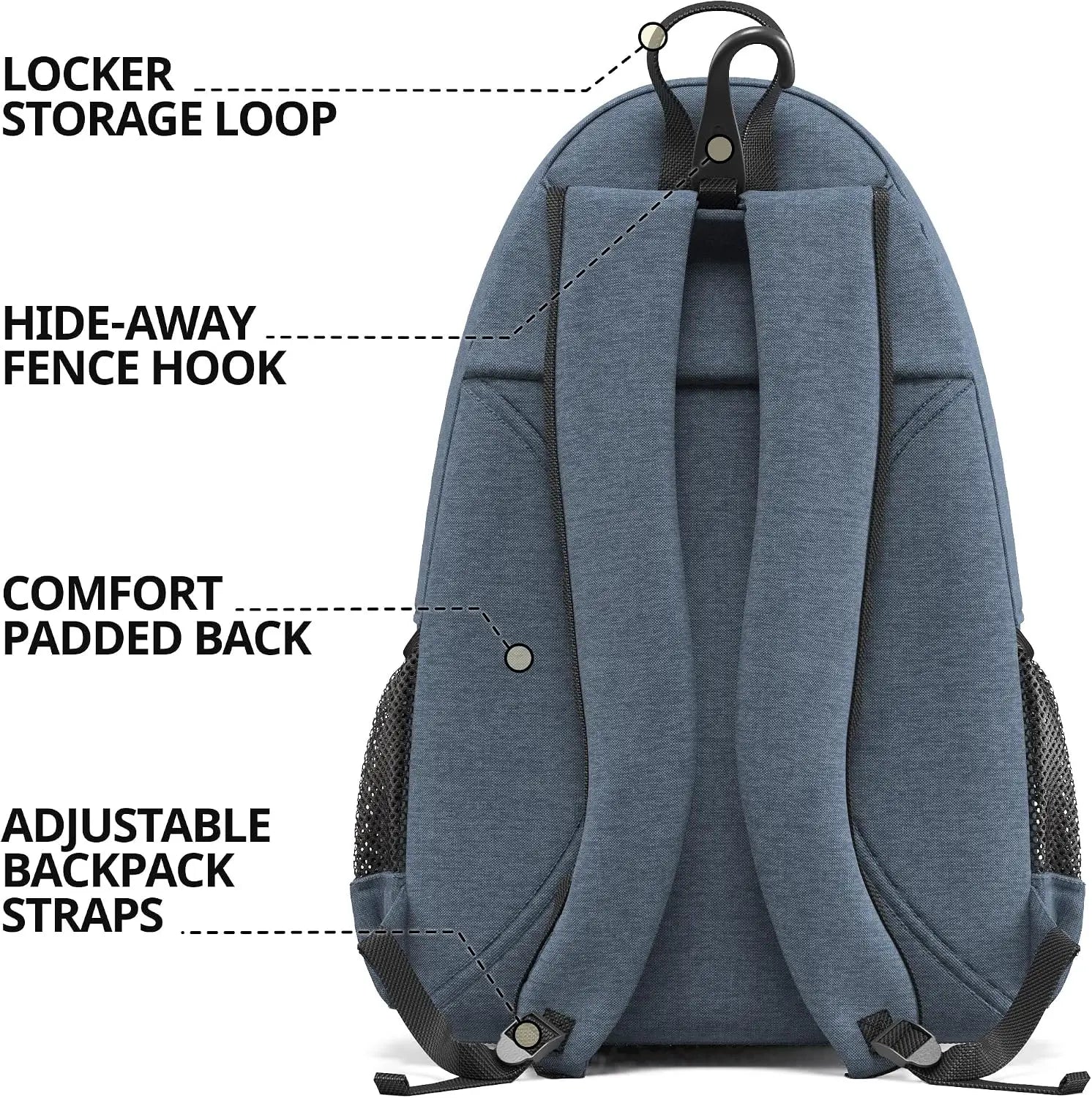 2-Racket Pickleball Backpack